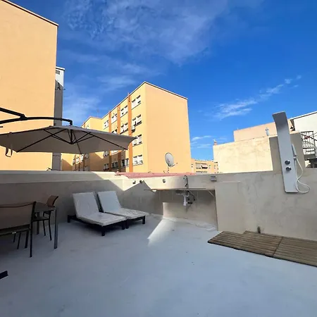 Modern Duplex Next To The Beach! Málaga Exterior foto